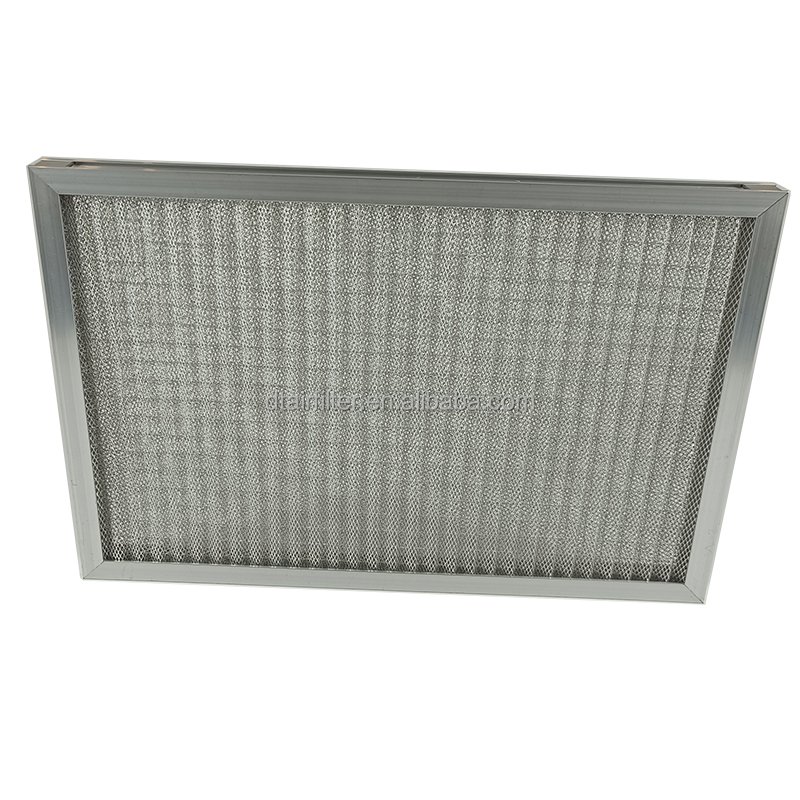 Aluminium Wire Mesh Pre-filter Washable Air Filter Mini Metal Frame Air Filter for Air Conditioning
