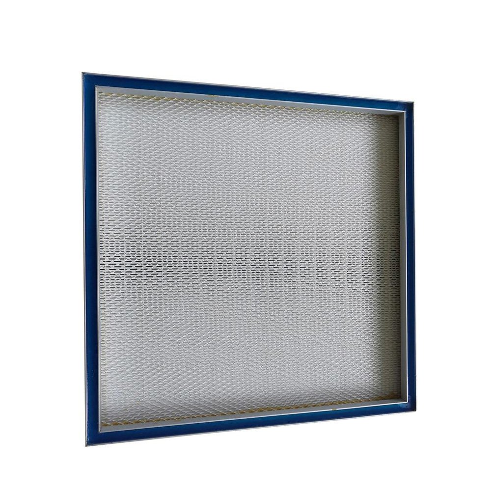 Deep Pleat Gel Seal Laminar Flow Hood Household HEPA Air Filter H13 H14 FFU Fan Filter Unit Air Purifier HEPA Filter