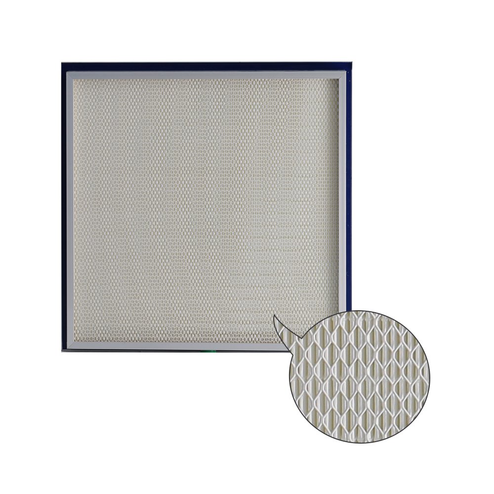 Deep Pleat Gel Seal Laminar Flow Hood Household HEPA Air Filter H13 H14 FFU Fan Filter Unit Air Purifier HEPA Filter