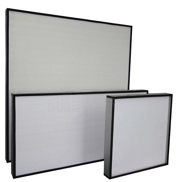 Cleanroom Replacement Air Filter Hepa Filter H14 Mini Pleat