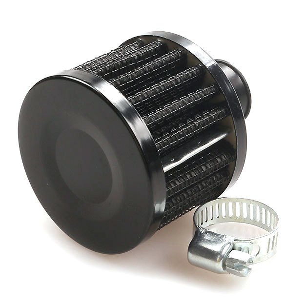 Universal Air Breather Filter With Clamp Engine Air Filter Cartridge 12mm Air Filters HEPA Engine Parts