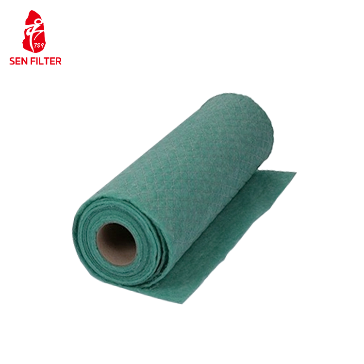 Customized AC Furnace Air Filter Media Roll New Condition Primary Cotton Filter Manufacturing Plant Folded Panel Paper Cardboard