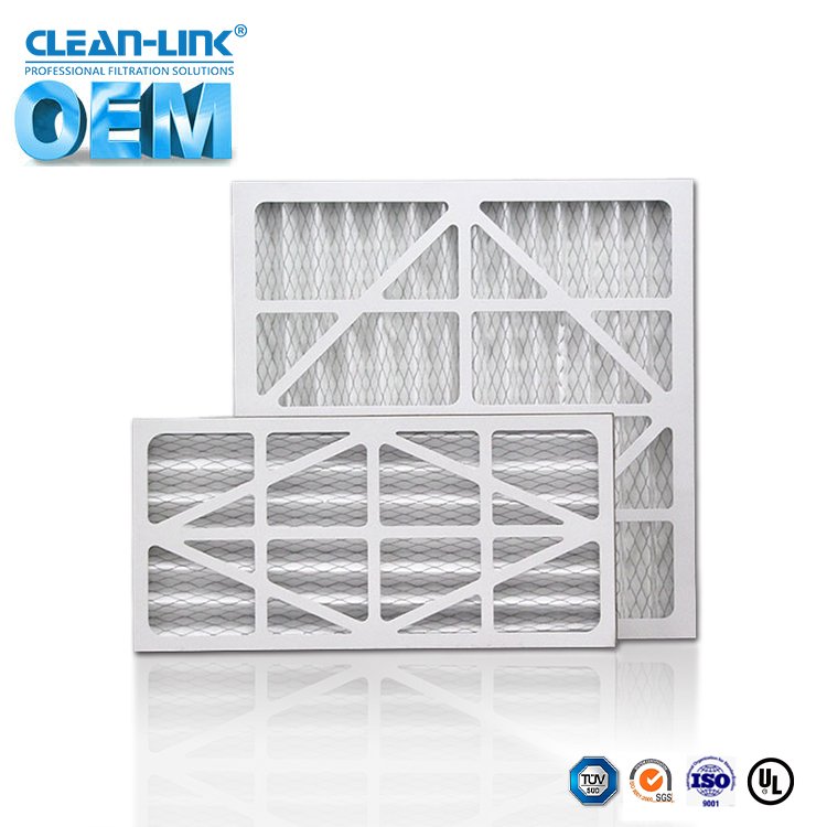 Factory Price Perfect Market Merv8 Cardboard Frame Furnace Air Filter/Air Filter Home