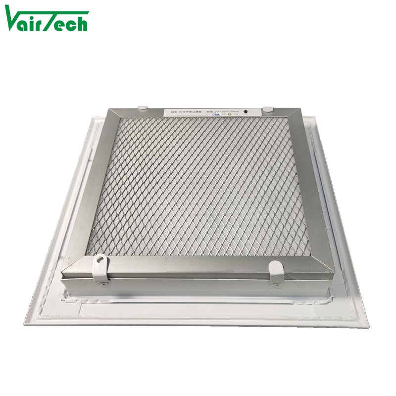 Air Conditioning Ventilation System G3 G4 air Filters Aluminum Frame Synthetic Fiber Panel Pre-filter