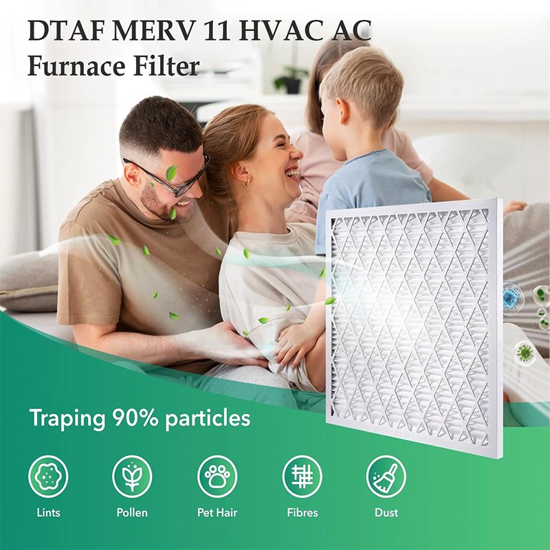 Wholesale Good Price Customized Size MERV8 HVAC Filter 20x20x1 Air Conditioner Furnace Pre-Filter Home Use Cardboard Filter