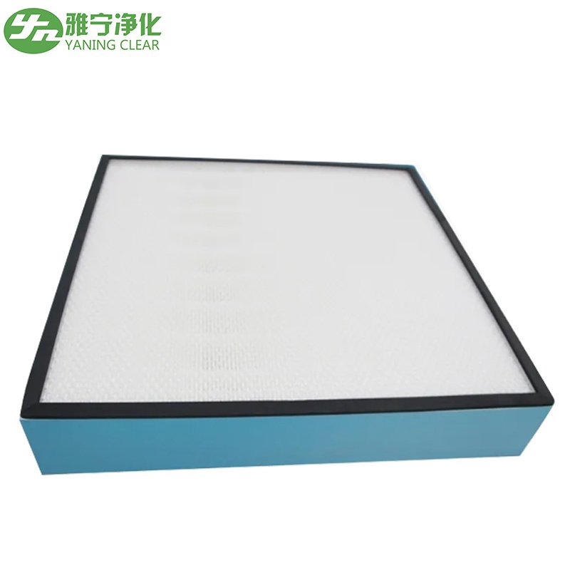 Customized Air Filter H13 H14 Mini Pleated 2x4ft HEPA Filter for FFU Replacement