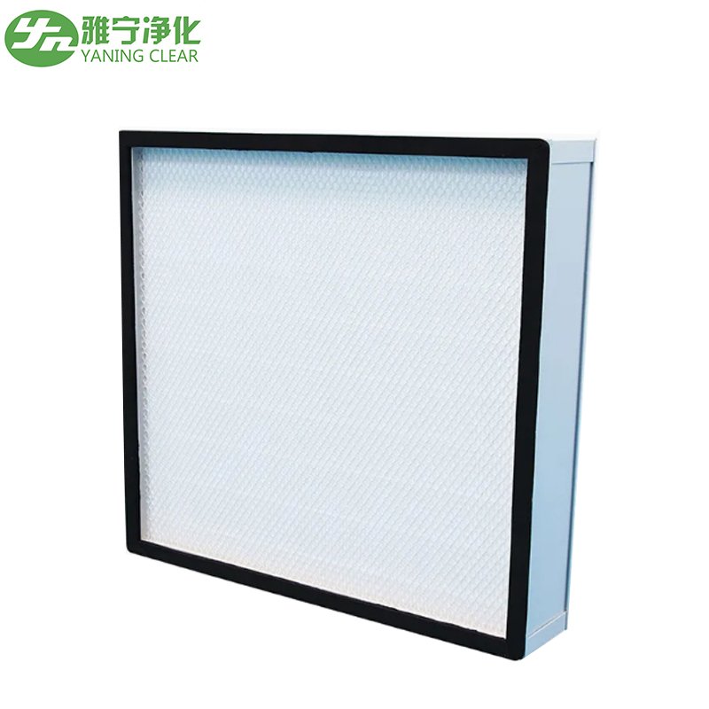 Customized Air Filter H13 H14 Mini Pleated 2x4ft HEPA Filter for FFU Replacement