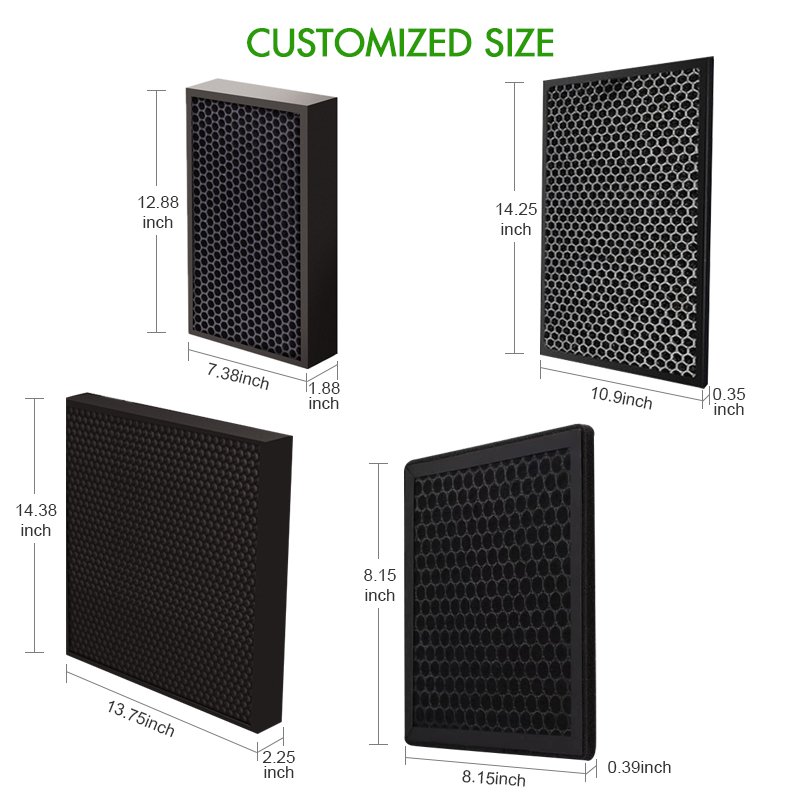 Best Sale Activated Carbon Filter Sheets air Dust Cleaner Post Activated Carbon Filter Carbon Air Filter