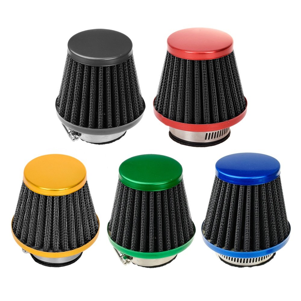 Factory Direct DIY Coloful Dirt Bike Air Filter ATV GY6 50cc Different Sizes Motorcycle Air Filter