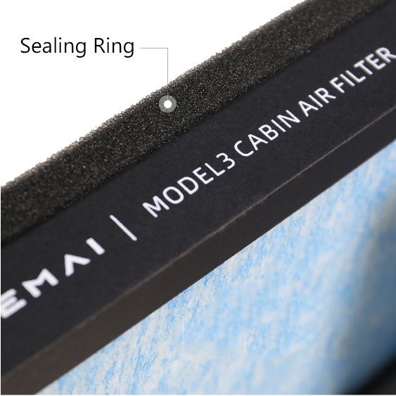 Double Effect Activated Cabin Air Filter for Tesla Model 3 YCar Business Customize Auto OEM Engine Parts