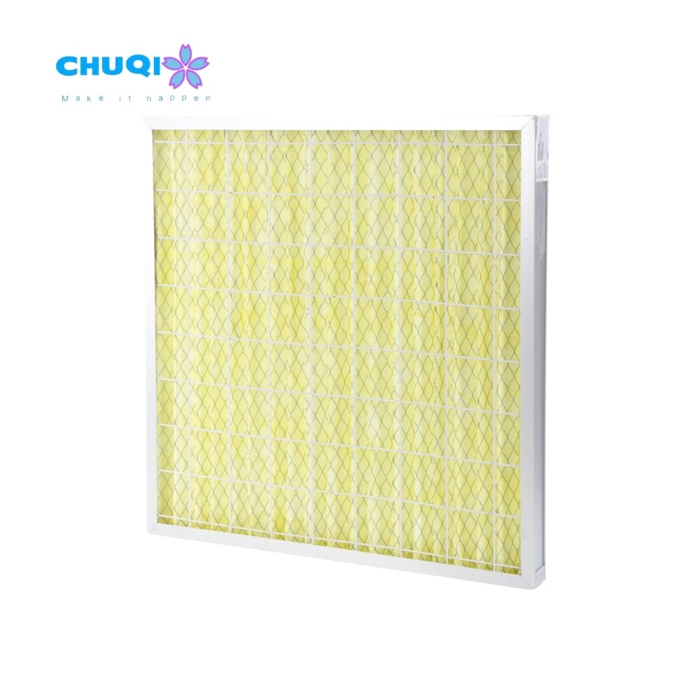 Manufacturer of Washable Air Filters G3 G4 Primary Pleated Folding Aluminum Mesh Custom Housing Industrial Air Filters