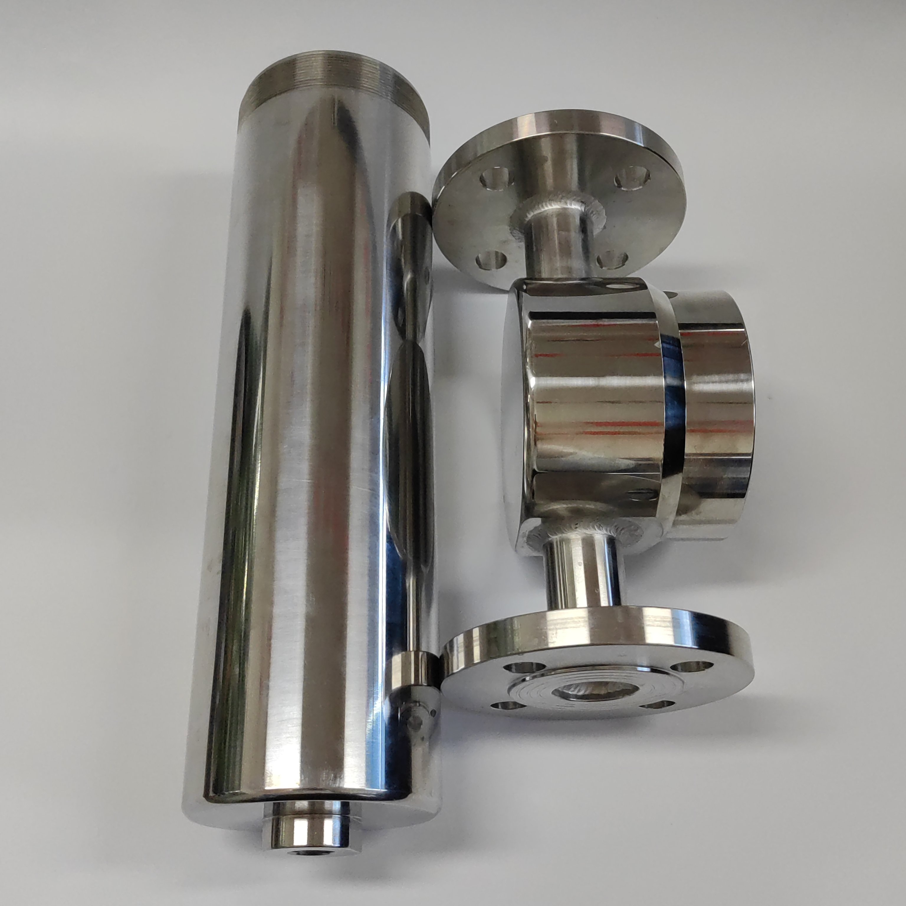 0.1 0.2 Micron Quick Open Straight Flow Inline Stainless Steel Air Filter with Clamp Connection 5/10/20/30 Inch