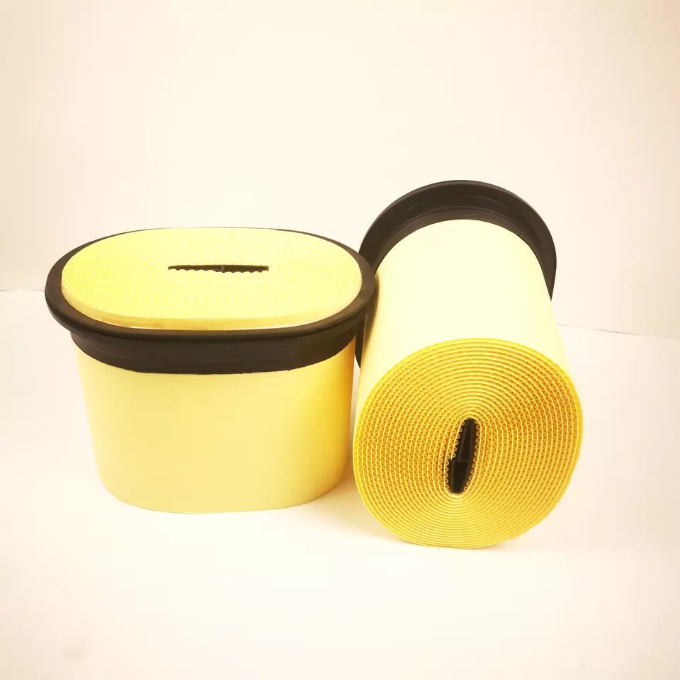 P608766 P785965 AF27873 2277448 2277449 air Filters for CAT Caterpillar Mixer Truck Cooler Honeycomb air Filter
