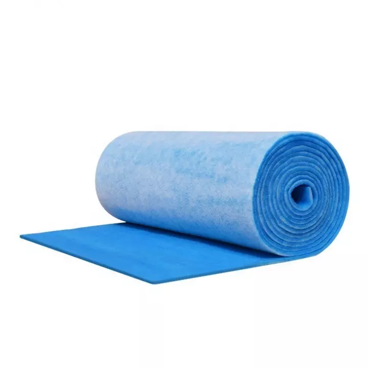 Air Pre Filter With Glue Air Filter Material Roll Porosity High Roll Filter for Air Conditioning