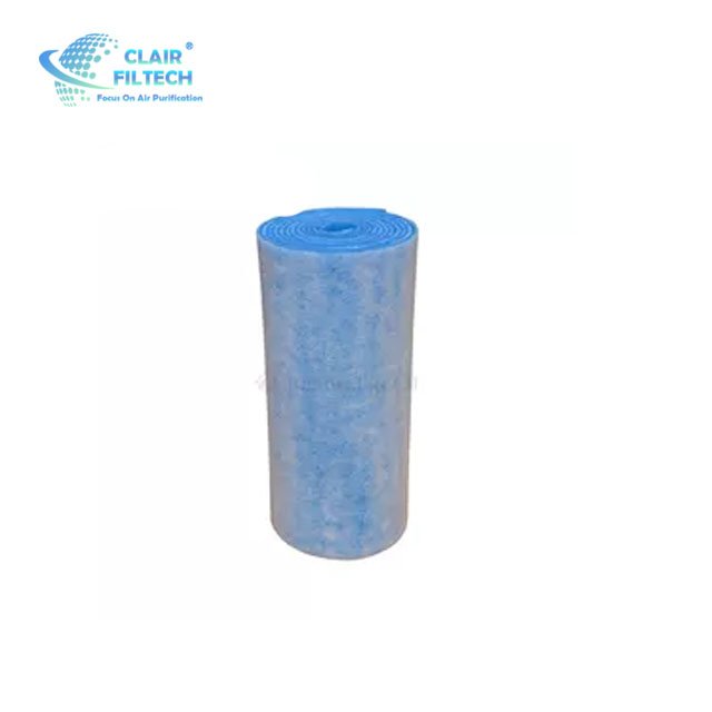 Air Pre Filter With Glue Air Filter Material Roll Porosity High Roll Filter for Air Conditioning