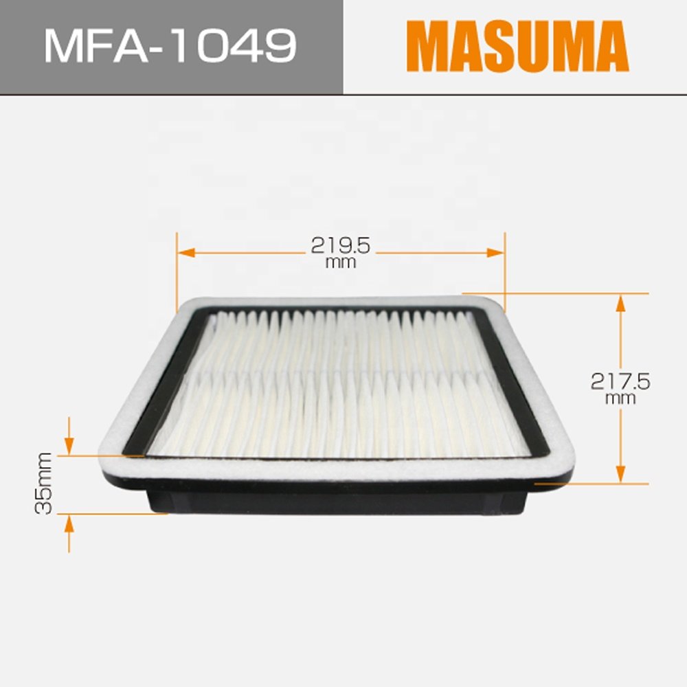 MFA-1049 MASUMA Auto Chassis Parts Air Filter 16546AA090 16546-AA090 16546AA120 for SUBARU