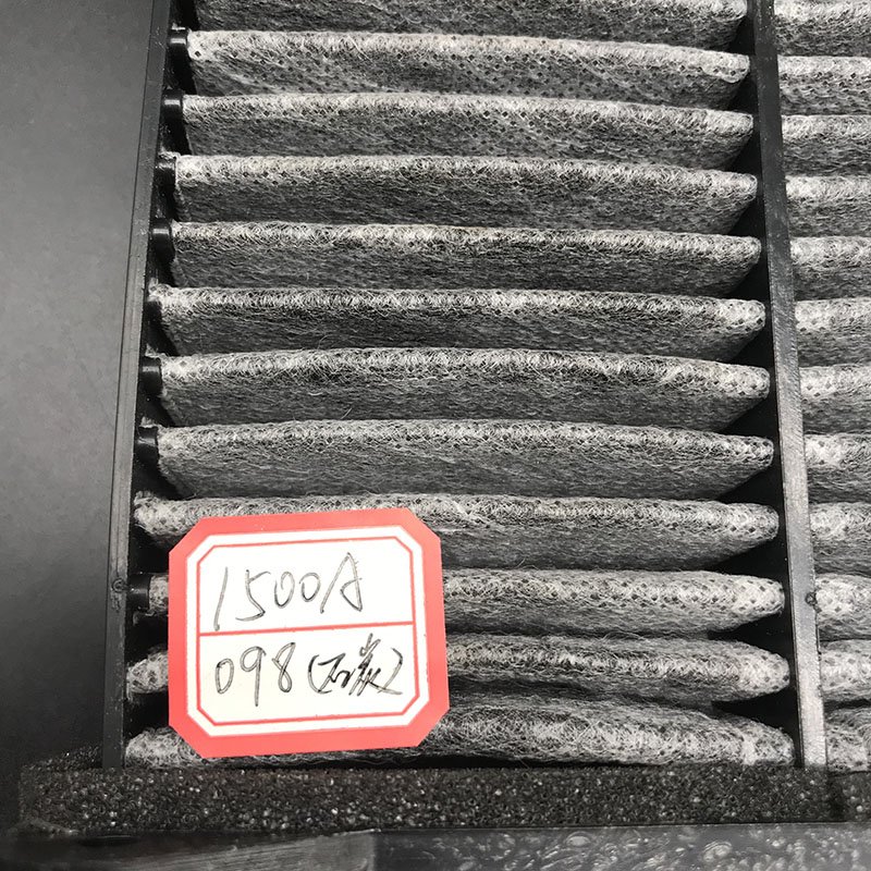Gangda Small MOQ Filter element of Automobile air Conditioner Activated Carbon for air Filter 1500A098