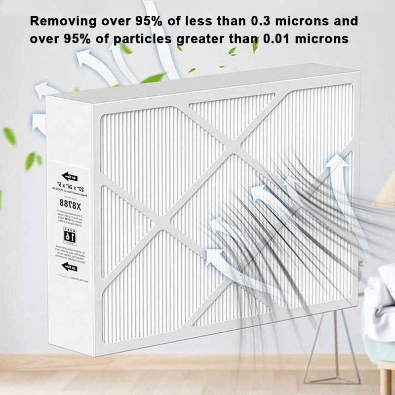 air Filter Factory Customized Compatible With Lennox Healthy Climate X8788 MERV 16 HEPA air Filter Manufacturer
