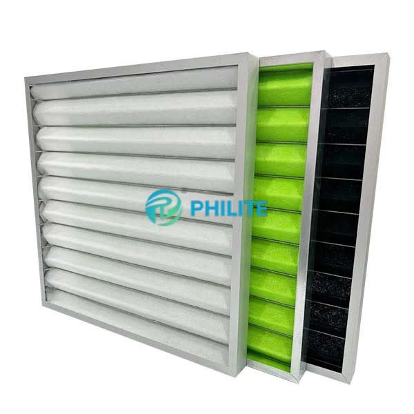 Flat Air Filter Replacement Filter G3 Aluminum Frame Fiber Cotton Flat-plate Air Purifier Filter