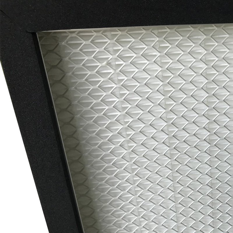 Mini Pleat Air Filter HEPA ULPA 1220 X 610 X 70mm for Hospital and Cleanroom