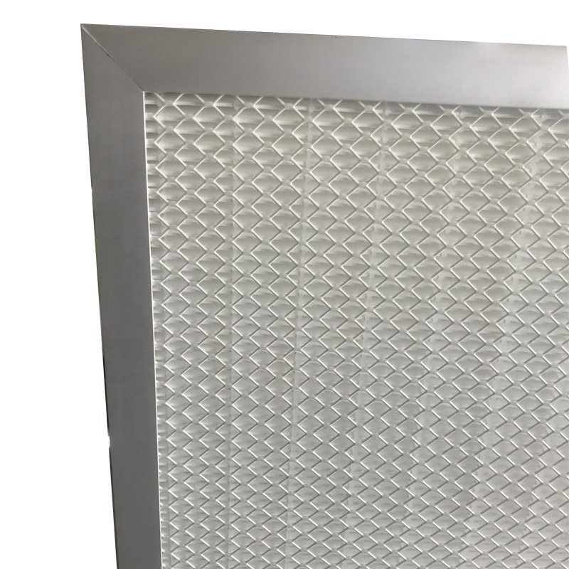 Mini Pleat Air Filter HEPA ULPA 1220 X 610 X 70mm for Hospital and Cleanroom