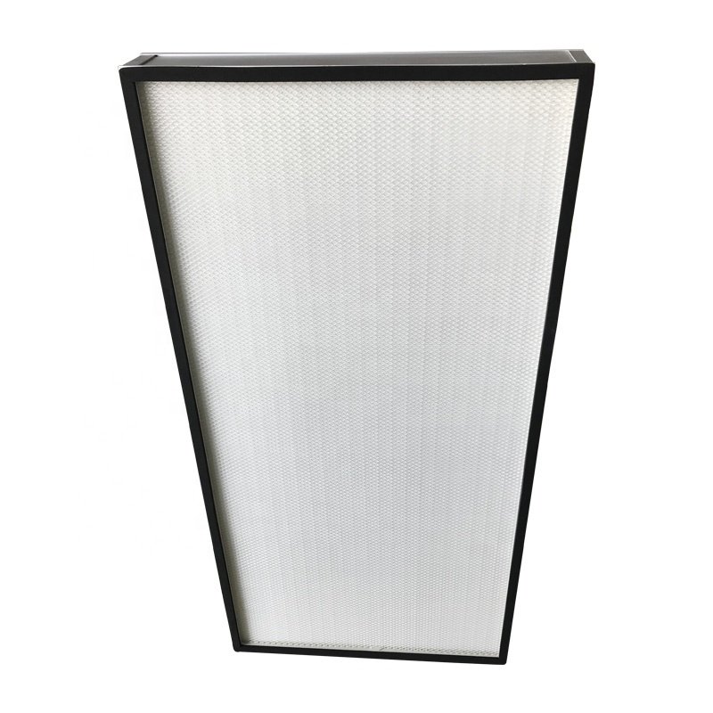 Mini Pleat Air Filter HEPA ULPA 1220 X 610 X 70mm for Hospital and Cleanroom