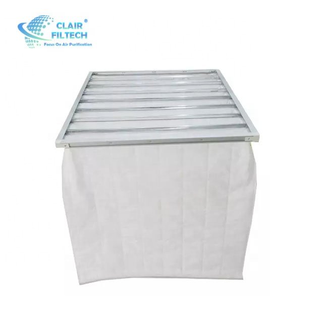 Washable Synthetic Fiber Industria Bag Filter Pocket Filter Bag Air Filters