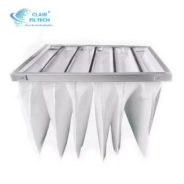 Washable Synthetic Fiber Industria Bag Filter Pocket Filter Bag Air Filters