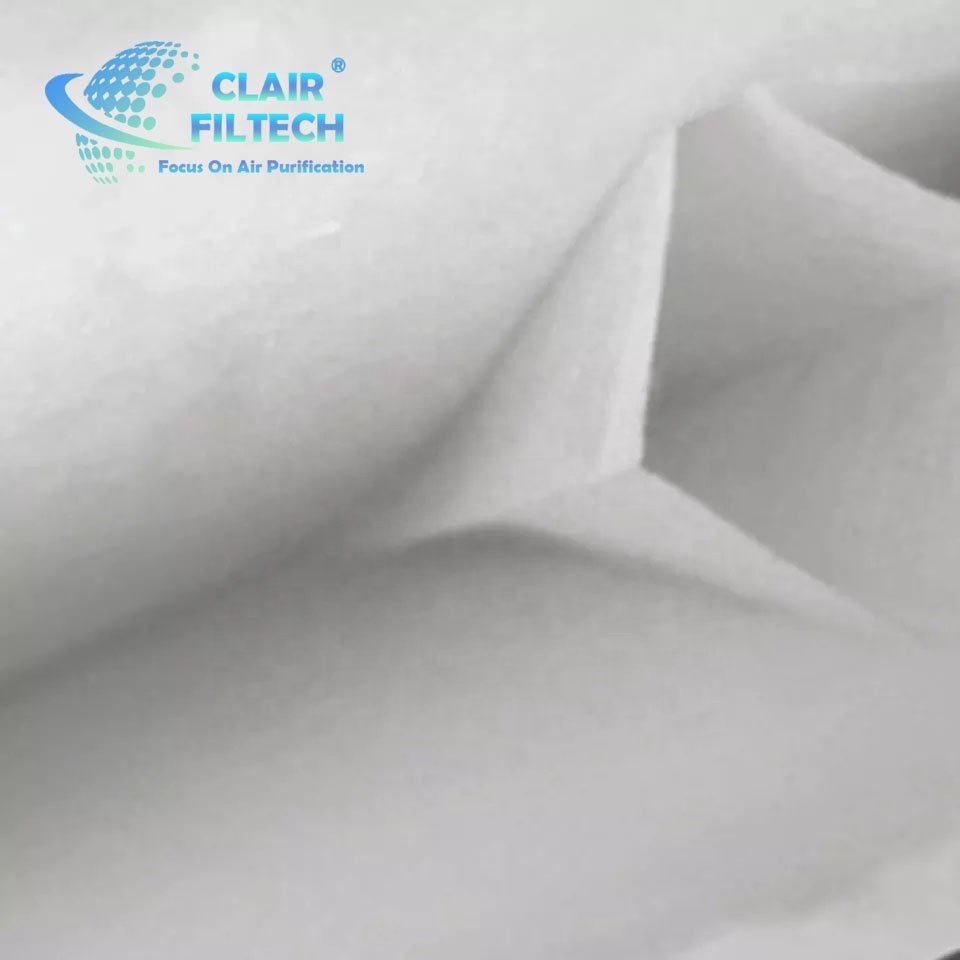 Washable Synthetic Fiber Industria Bag Filter Pocket Filter Bag Air Filters
