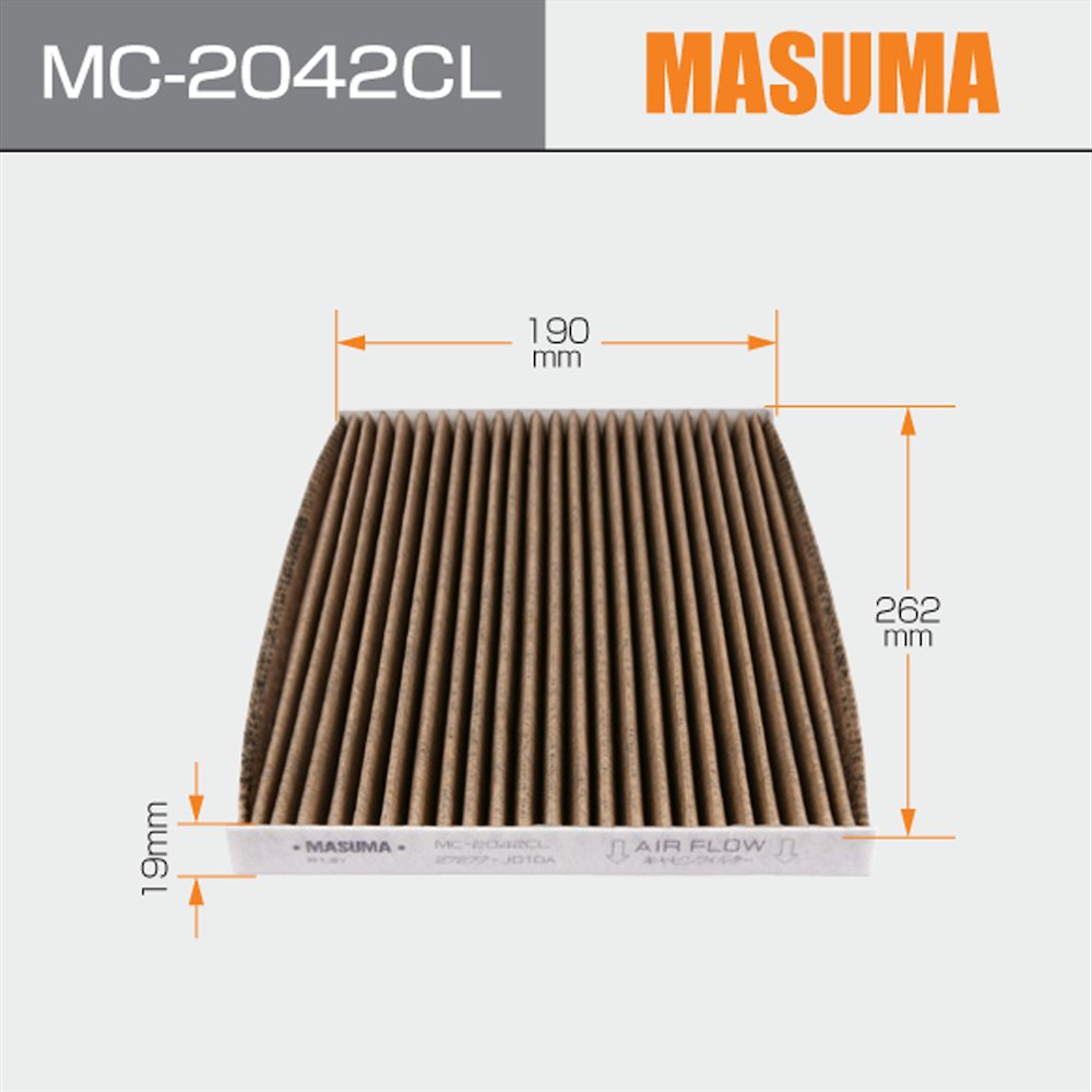 MC-2042CL MASUMA Deutz 27277-JD10A Series Diesel Engine Oil Bath Air Filter Auto Parts Auto Spare Parts