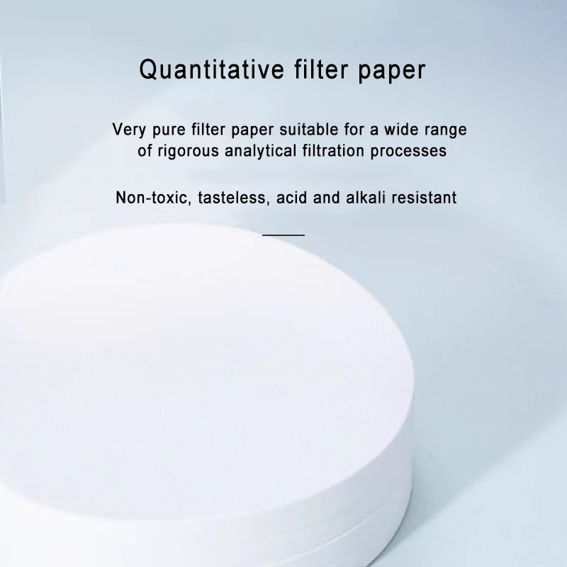 WEIAI Quantitative Filter Paper 7/9/11/15/18cm Chemical Industry Fast Medium Slow Engine Oil Ash test Filter Paper Laboratory