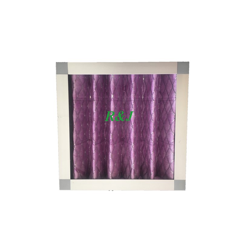 Pleated & Panel Disposable Cardboard Pre Air Filter/ Air Conditioner Filter