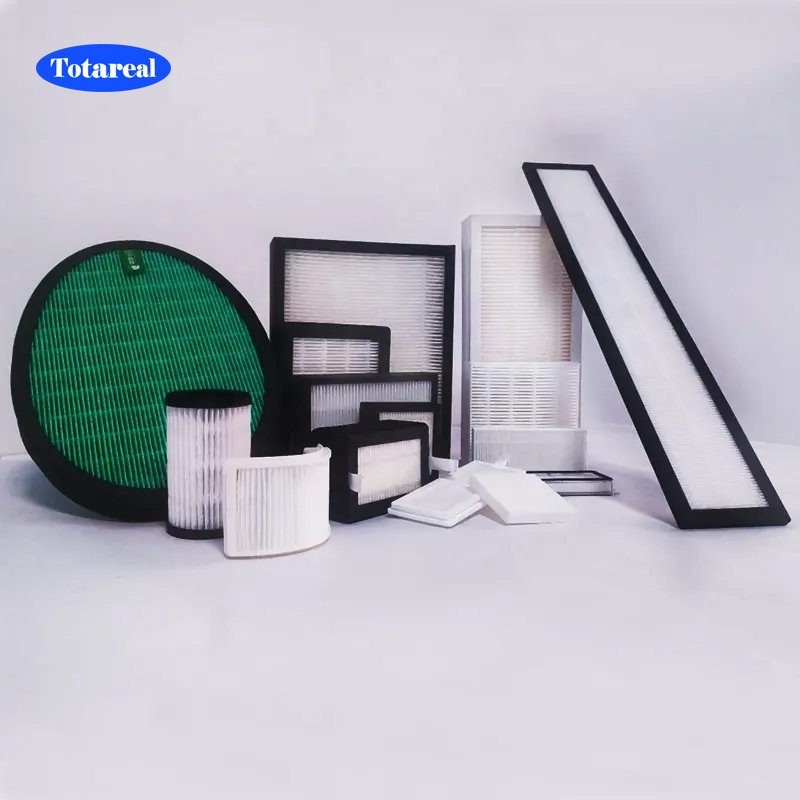 Custom H11 H12 H13 H14 Mini Pleated True HEPA Activated Carbon Filter for Air Purifier Vacuum Cleaner Air Condition Furnace