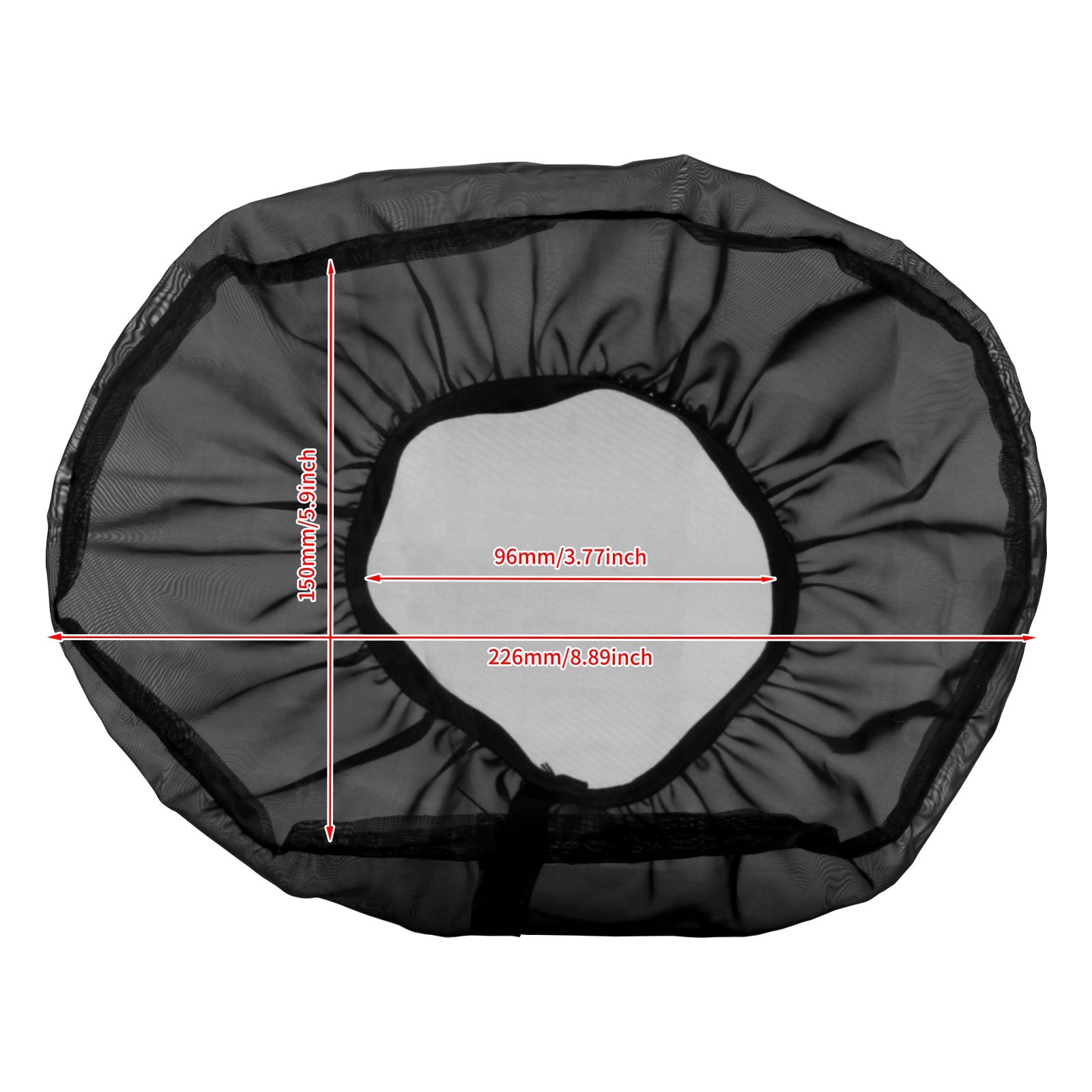 Air Filter Rain Sock Cover Fit for Harley Touring Softail 117 FLHR Waterproof Dustproof