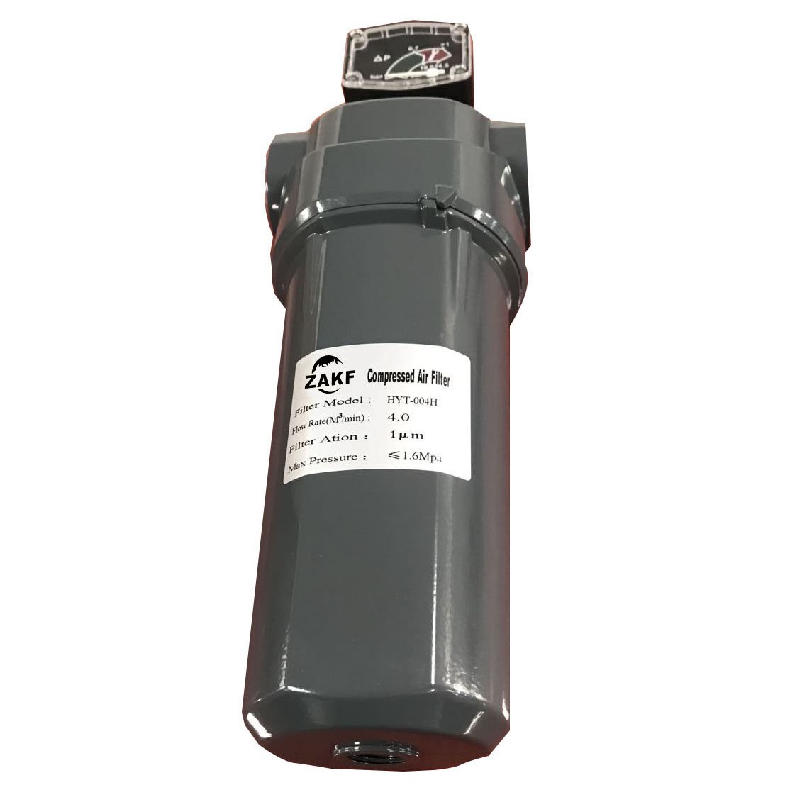 Line air Filter for Screw air Compressor System 16Bar ZAF16-001 1.2m3/min Screw Air Compressor