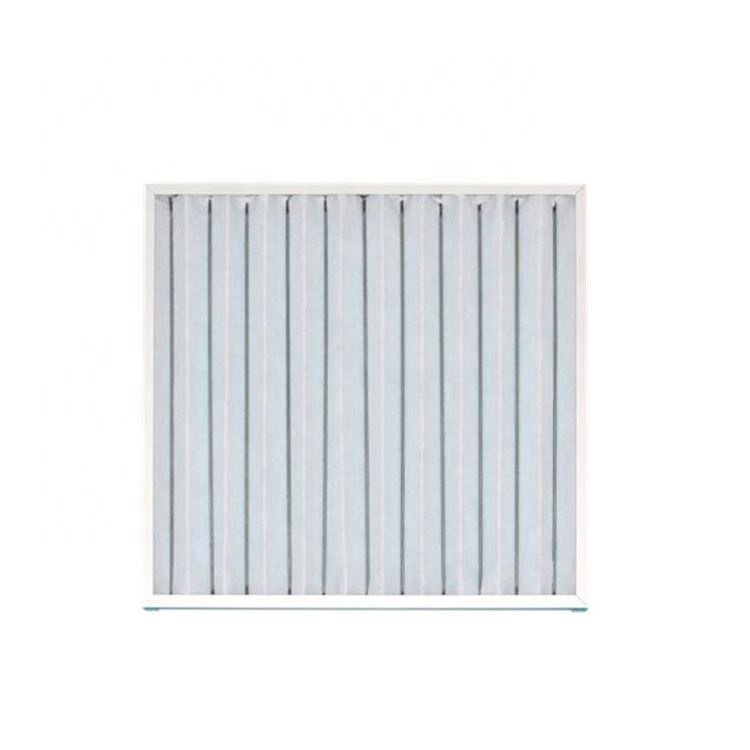 High Quality Cardboard Frame Panel HAVC Pleat Primary Furnace Filter G4 MERV8 MERV13 air Filter