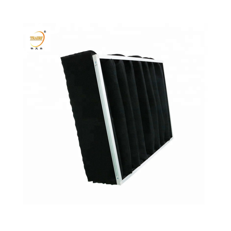 Industrial Pocket Medium Efficient Activated Carbon Bag Air Filter for Odor Remover