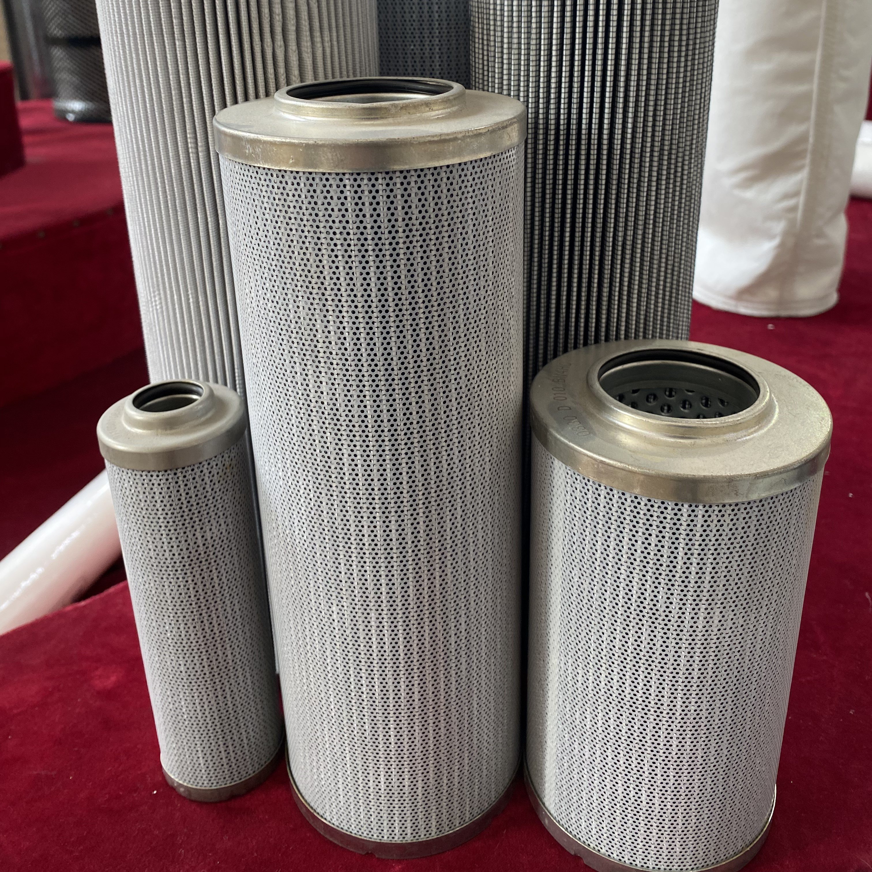 Large Surface Area Pleated Media Cartridge Dust Filter Cylinder Air Filter
