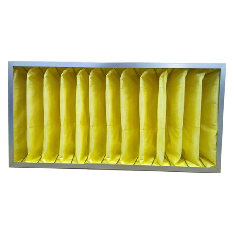 Washable Aluminum Frame Merv8 Merv11 Merv13 Cost-Effective Deep Pleated Panel HVAC AC Furnace Air Filter