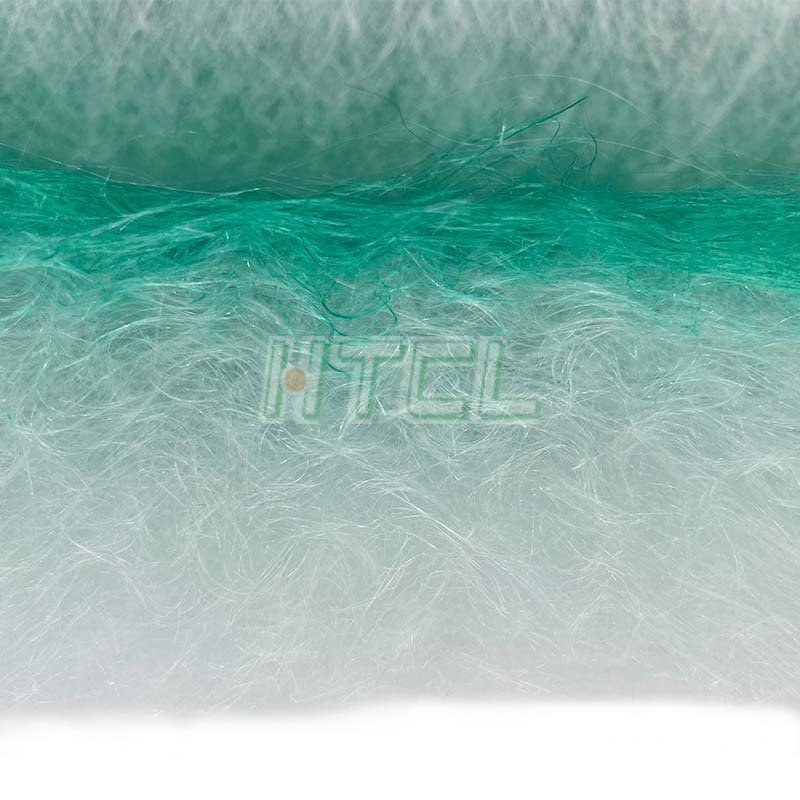 Customized Spray Booth Fiberglass Industry Dust Air Filtering Ceiling Filter Media Paint Booth Filter