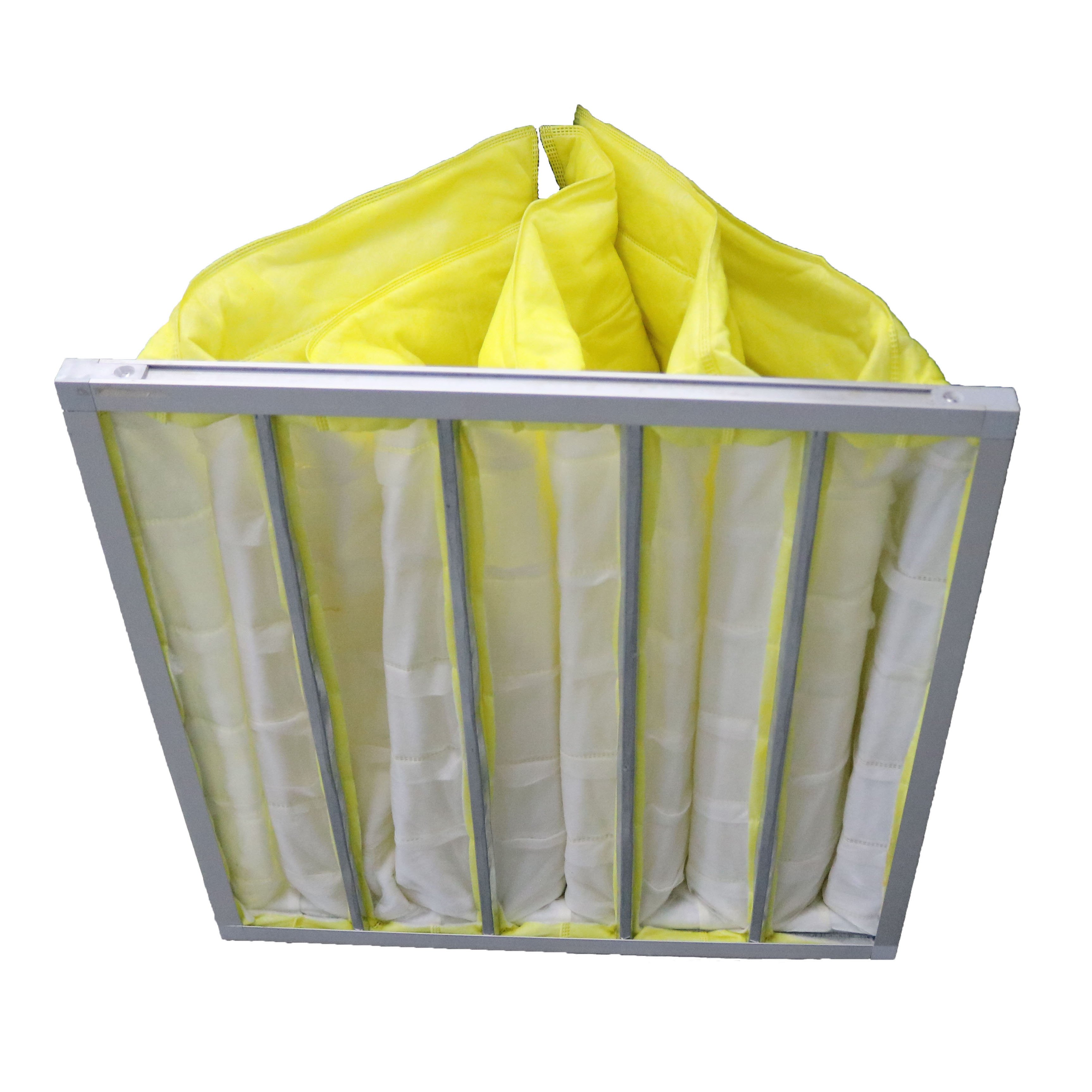 F8 Pocket Filters Ahu Filter Medium Efficiency Bag Air Filter for Clean Room