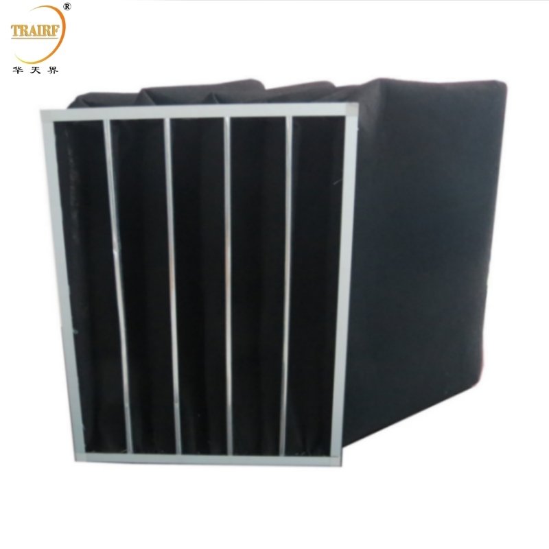 Industrial Primary Efficiency Activated Carbon Pocket Hepa Air Filter for Laminar Air Flow Hood