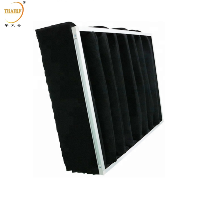 Industrial Primary Efficiency Activated Carbon Pocket Hepa Air Filter for Laminar Air Flow Hood