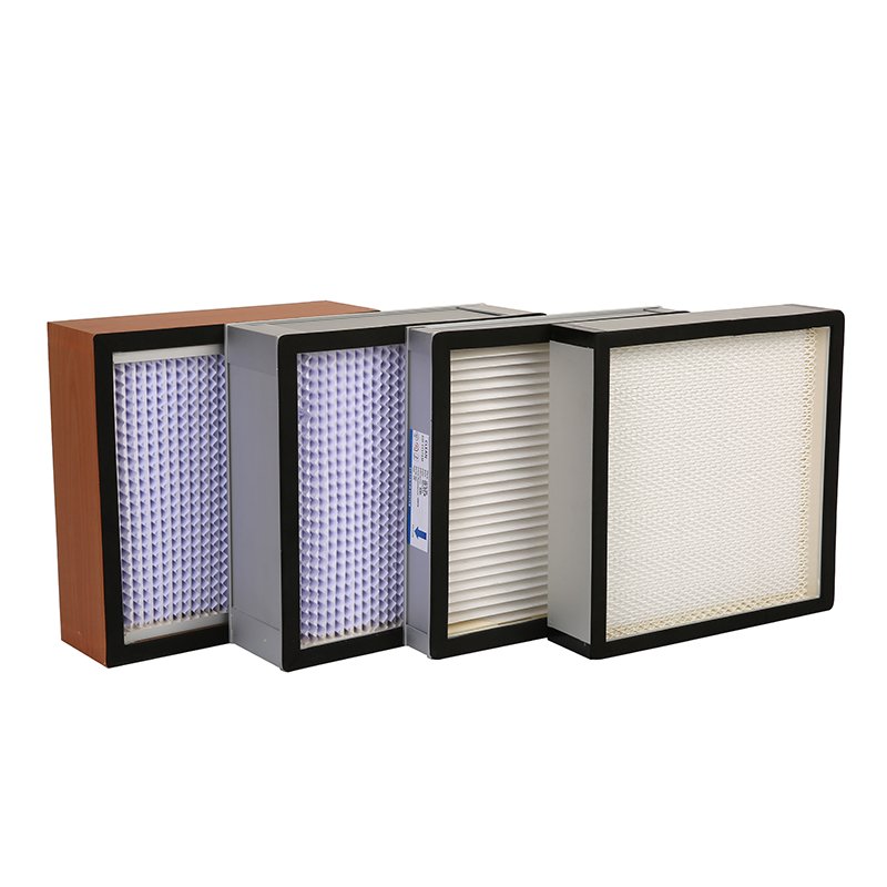 Large Laminar Flow Hood Pleated H13 H14 HEPA Filter for Mushroom FFU 0.3 Micron 99.99% Clean Room