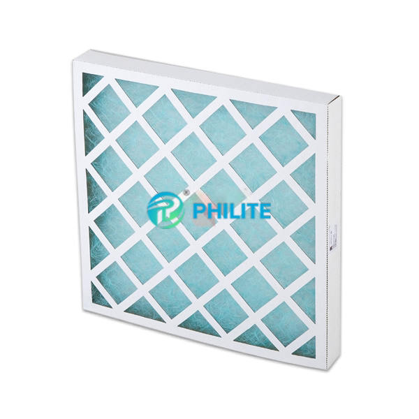 Fiberglass Panel HEPA Air Filter Frame Fiberglass air Filter