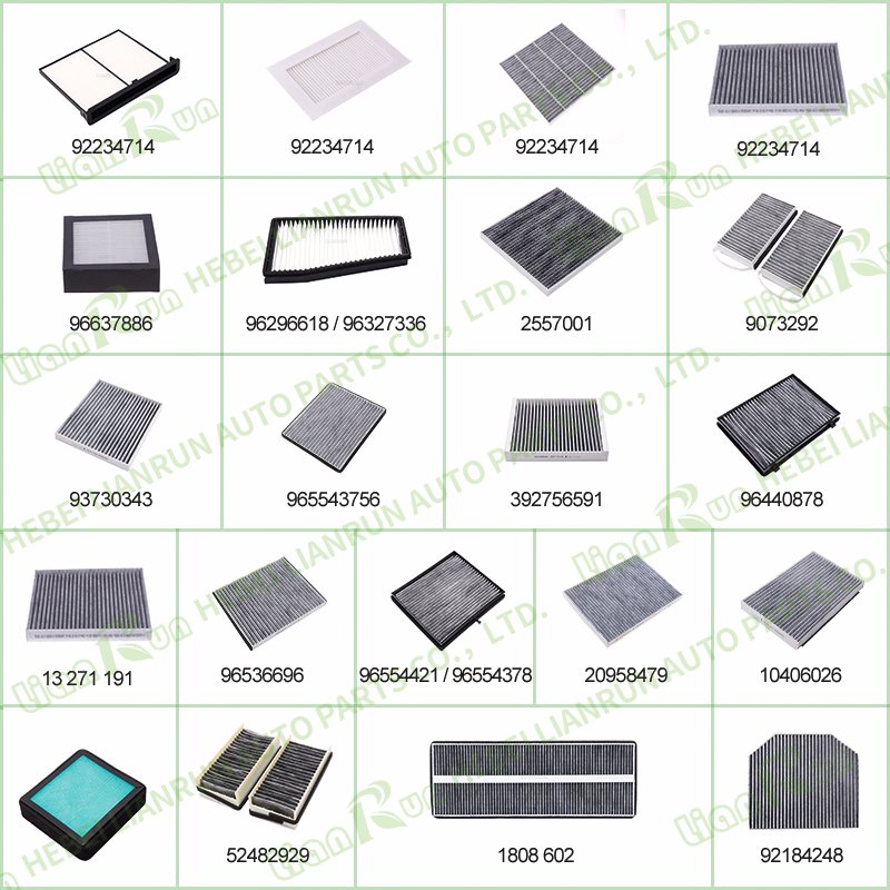 Cabin air Filter Fits for buick chevrolet equinox Captiva Epica Optra Cabin air Filter