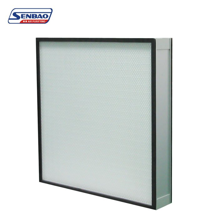 Mini-Pleat H13 H14 Microfiber High Efficiency Air Filter HEPA ULPA Panel Filter for Industrial Purposes New Condition