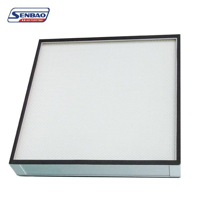 Mini-Pleat H13 H14 Microfiber High Efficiency Air Filter HEPA ULPA Panel Filter for Industrial Purposes New Condition