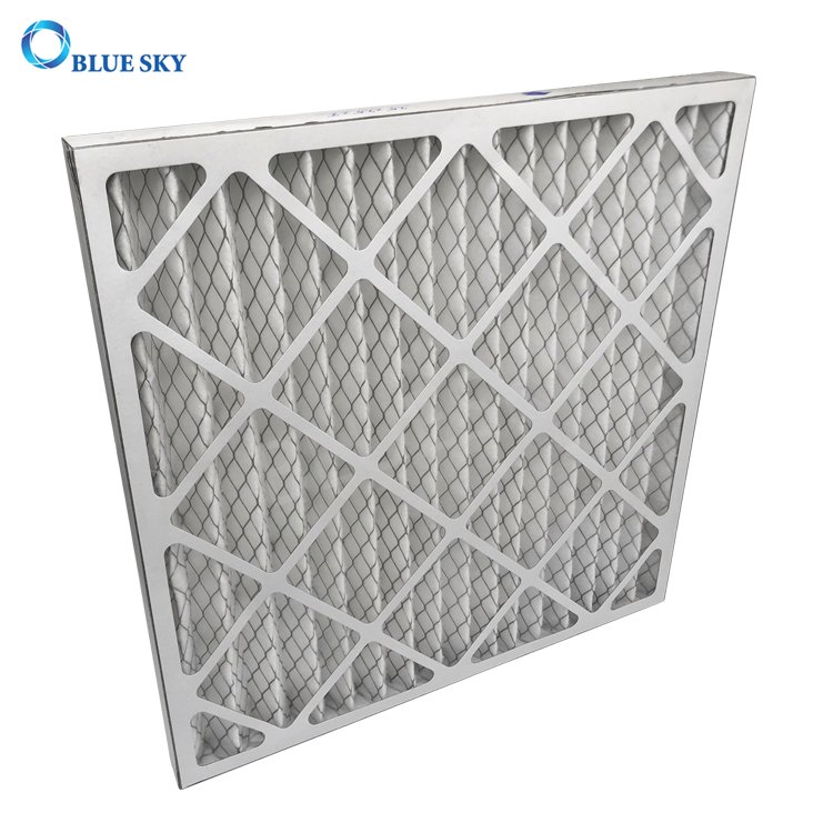 OEM Customized 24x24x2 Inch MERV 6 Panel Pleated AC Furnace Air Filter Air Conditioning Ventilation Filter