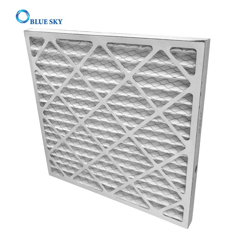 OEM Customized 24x24x2 Inch MERV 6 Panel Pleated AC Furnace Air Filter Air Conditioning Ventilation Filter